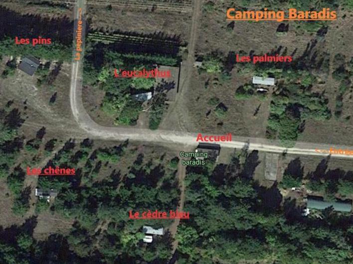 Camping Baradis Commensacq 외부 사진